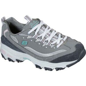 Skechers - Womens D'Lites - New Journey Shoes, size 7.5 US womens, color grey
